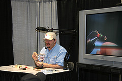 Member 'Scratch' Tying at the 2006 FFE - Calgary